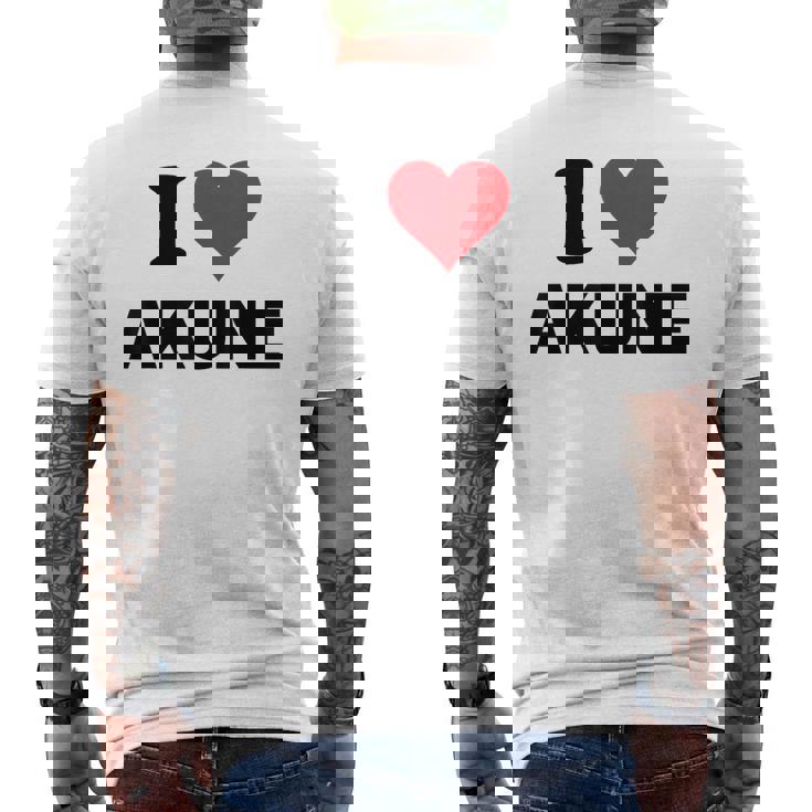 アイハート 阿久根 Japan Love 日本土産 メンズTシャツ バックプリント