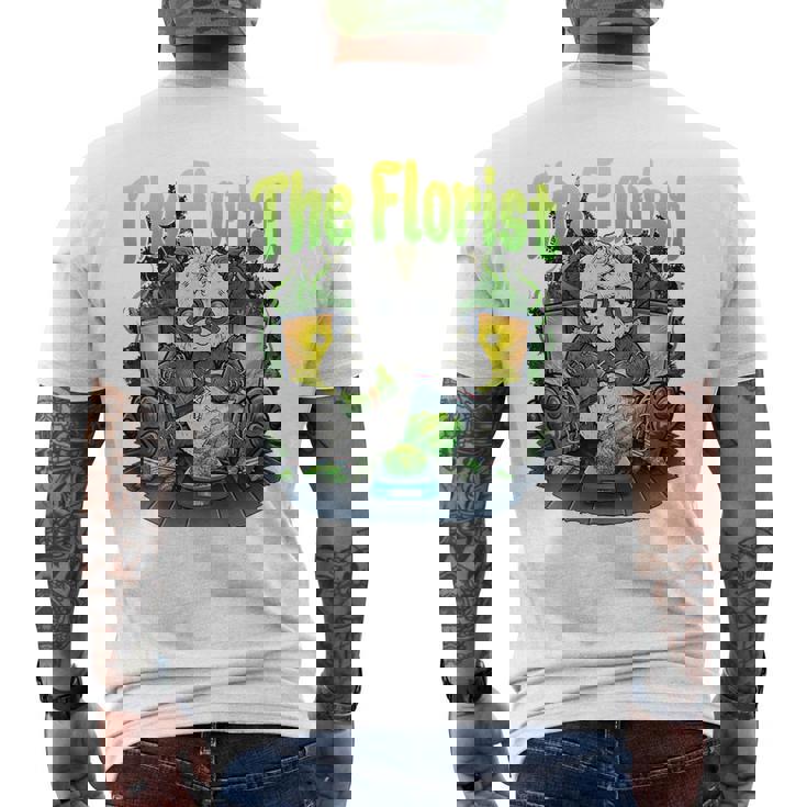 ウィードパンダ コスチューム 大麻好き 喫煙パンダ 「バックプリント」 メンズTシャツ バックプリント