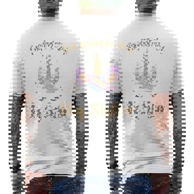 キッズ Bigister ユニコーン I'm Going To Be A Bigister メンズTシャツ バックプリント