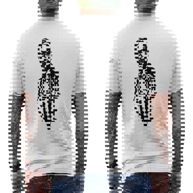 サルバドール・アジェンデ チリ社会主義者 メンズTシャツ バックプリント