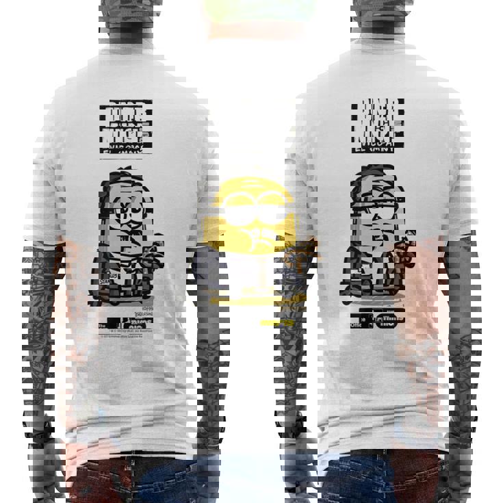 ザオフィス X ミニオンズスタンレー メンズTシャツ バックプリント