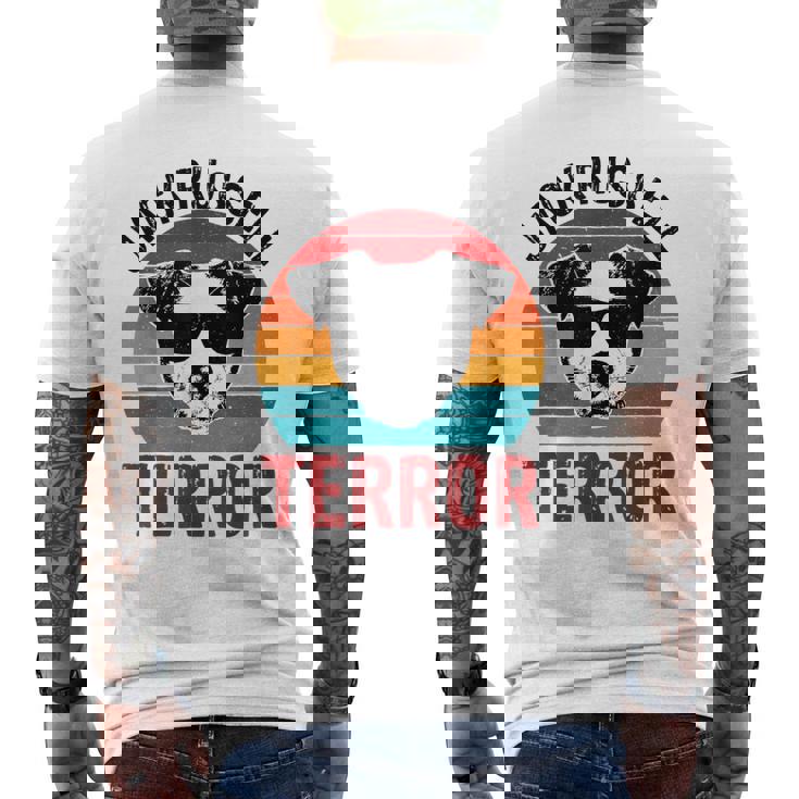 ジャック・ラッセル・テラー・テリア ファニー パーソンズ 犬 メンズTシャツ バックプリント