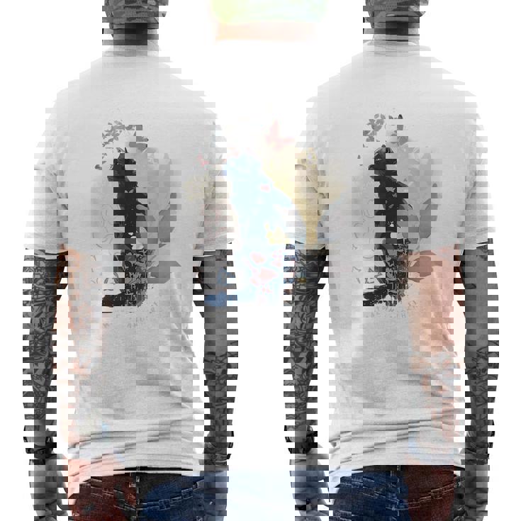 テリアン・キャット・アナザー・ライフ メンズTシャツ バックプリント