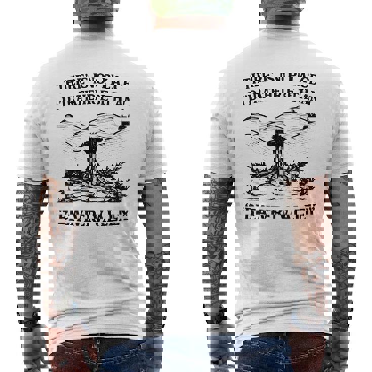 ビーバー・バレーより居場所はない メンズTシャツ バックプリント