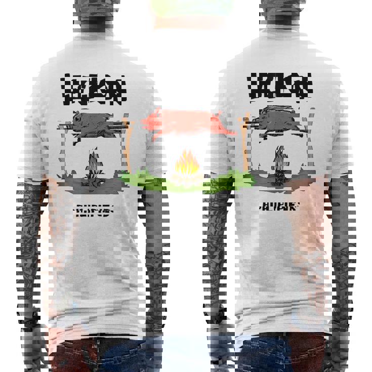 フィリピン レションピッグ セブ ギフト お土産 メンズTシャツ バックプリント