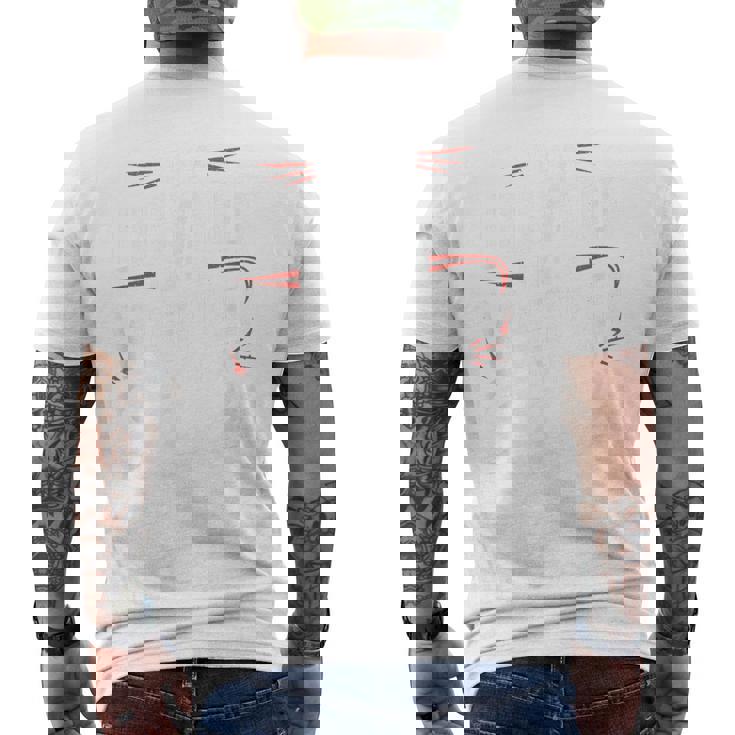 ルチャリブレ 名言 面白いレスリング デザイン メンズTシャツ バックプリント