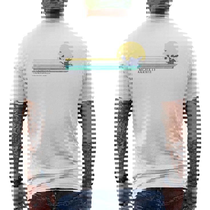 レトロオウム ピックルボール メンズTシャツ バックプリント