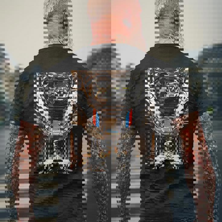 1250 Gs Adventureintage Bike Enduro Moto T-shirt imprimé au dos Cadeaux pour les vieillards