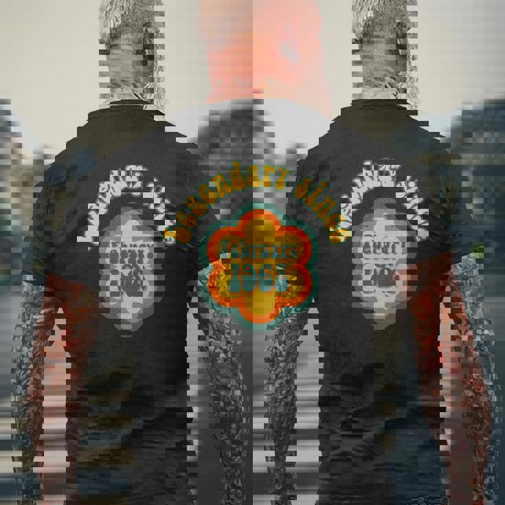 1968 年 2 月生まれ 誕生日 1968 年 2 月以来のレジェンド 長袖tシャツ メンズTシャツ バックプリント 高齢者への贈り物