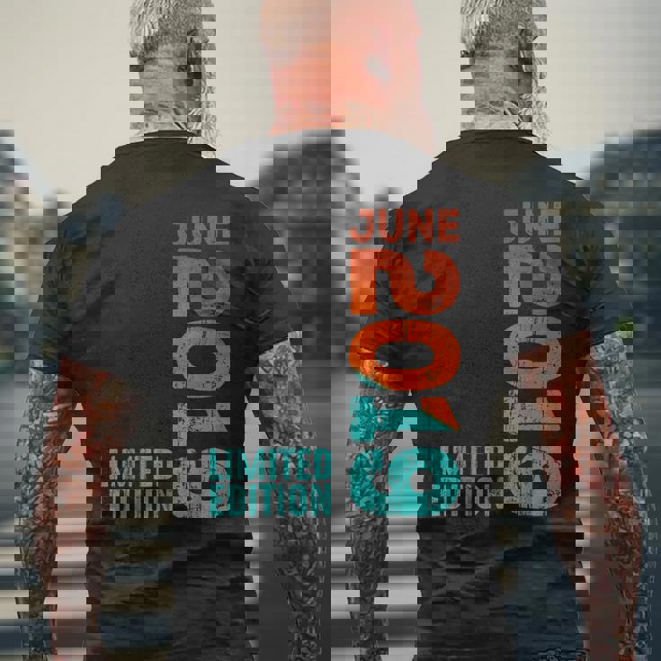 2019年6月 2019年 レトロ 2019年 ヴィンテージ 2019年創業 メンズTシャツ バックプリント 高齢者への贈り物