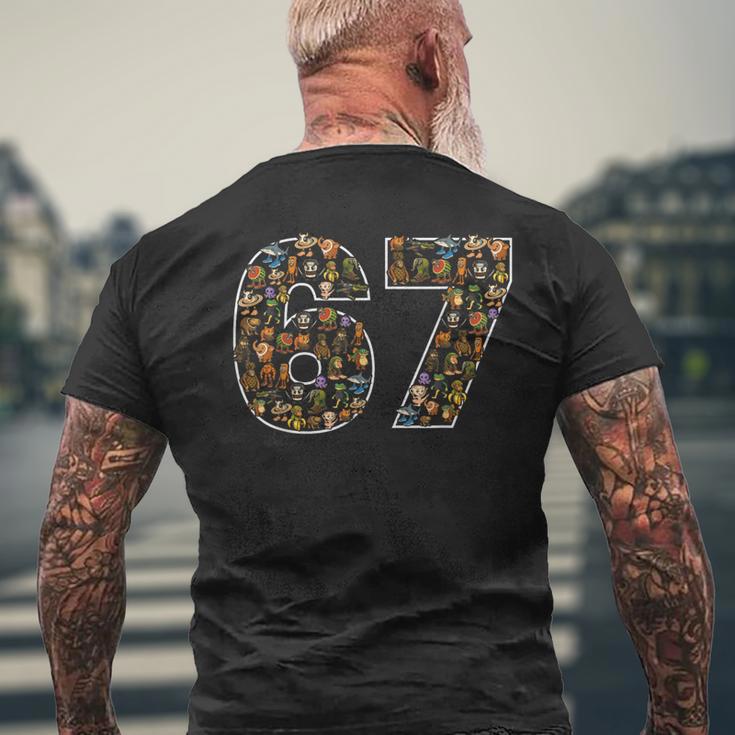 67 Black Checkered Funny Six Seven Meme Insegnanti Bambini Maglietta 67 Black Checkered Funny Six Seven Meme Insegnanti Bambini Maglietta