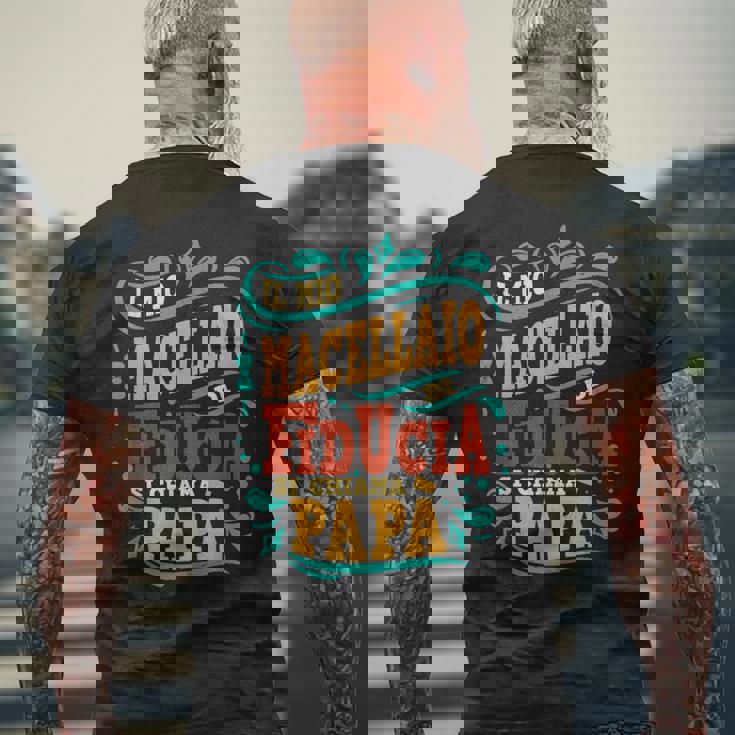 Abbigliamento Lavoro Regalo Divertente Papà Macellaio T-shirt da uomo con stampa posteriore Regalos para ancianos