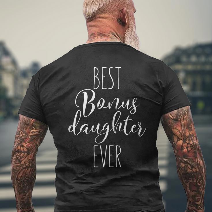 Bonus Figlia Preferito Figliastra Miglior Bonus Figlia T-shirt da uomo con stampa posteriore Regalos para ancianos