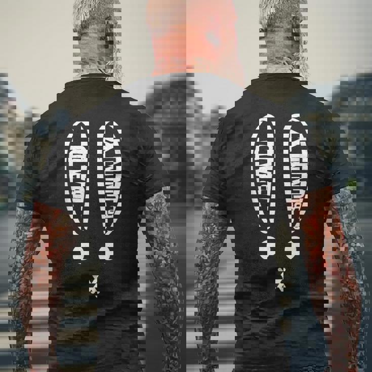 Bunny Bad Rabbit Christian Easter Eggs Holly Week Pascha T-S Men's Back Print T-Shirt Gifts for Old Men