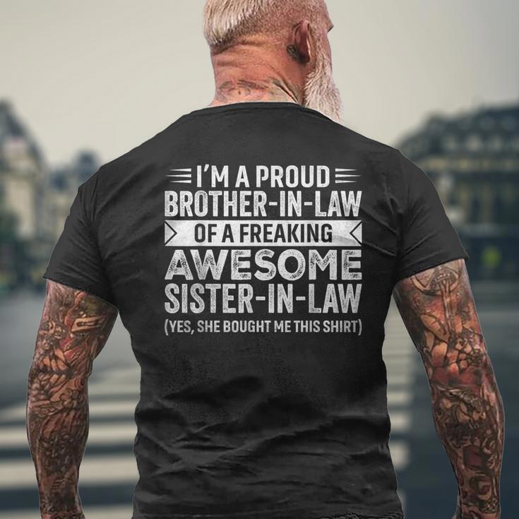 Cadeau Amusant Pour Beau-Frère De La Part D'une Belle-Sœur T-shirt imprimé au dos Cadeaux pour les vieillards