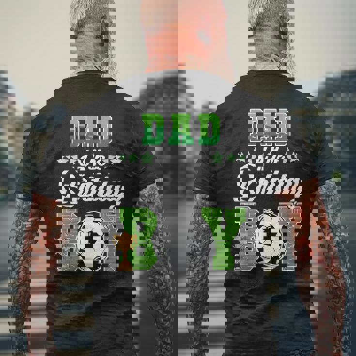 Calcio Papà Compleanno Ragazzi Festa Famiglia T-shirt da uomo con stampa posteriore Regalos para ancianos