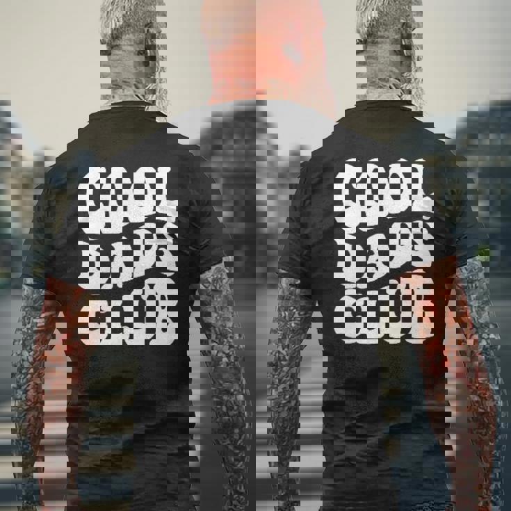 Cool Dads Club Per Festa Del Papà Marito Papà Futuro T-shirt da uomo con stampa posteriore Regalos para ancianos