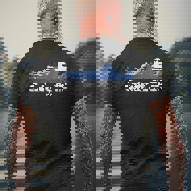 Cosby Tennessee Greatmokies Apalachians Tn バケーション メンズTシャツ バックプリント 高齢者への贈り物