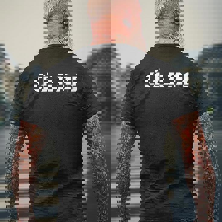 Céline Hello My Name Is ネームタグ ファーストネーム 長袖tシャツ メンズTシャツ バックプリント 高齢者への贈り物