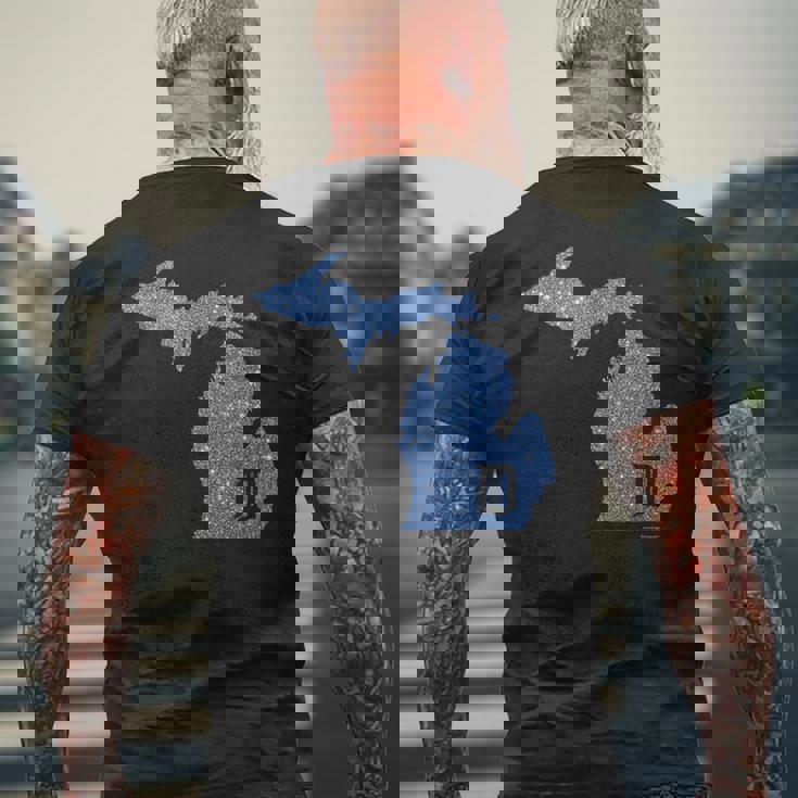 Detroit Michigan Shirt Motor City D Mitten T-Shirt Men's Back Print T-Shirt Gifts for Old Men Detroit Michigan Shirt Motor City D Mitten T-Shirt Men's Back Print T-Shirt Gifts for Old Men