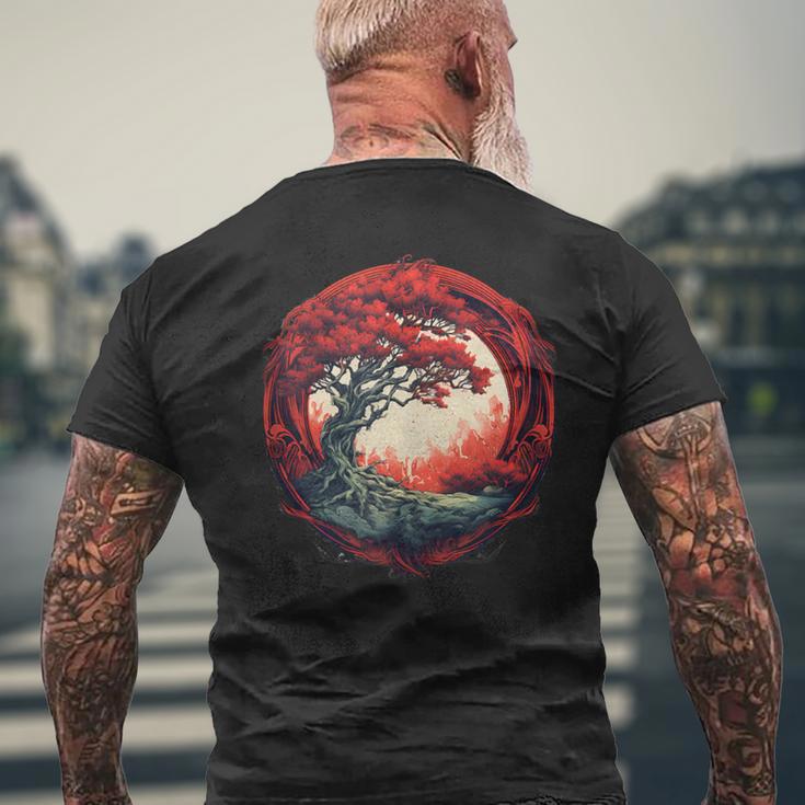 Diseñoikingo Místico Árbol De Laida In Mangas Camiseta Hombre Estampado Espalda Regalos para ancianos