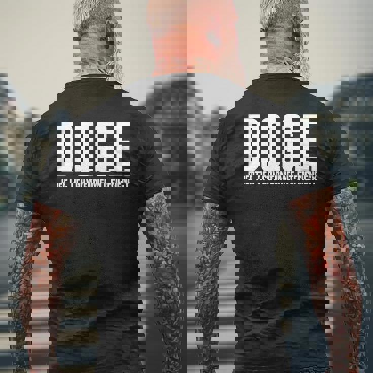 DOGE 政府効率省 Doge 長袖tシャツ メンズTシャツ バックプリント 高齢者への贈り物