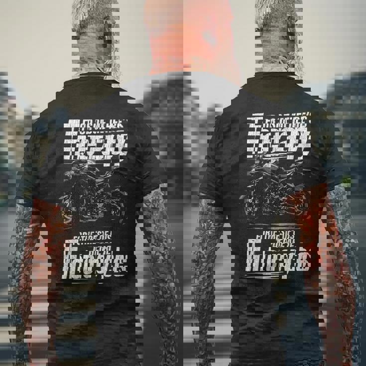 Forome There Therapy Z1000-H2 裸のバイク メンズTシャツ バックプリント 高齢者への贈り物