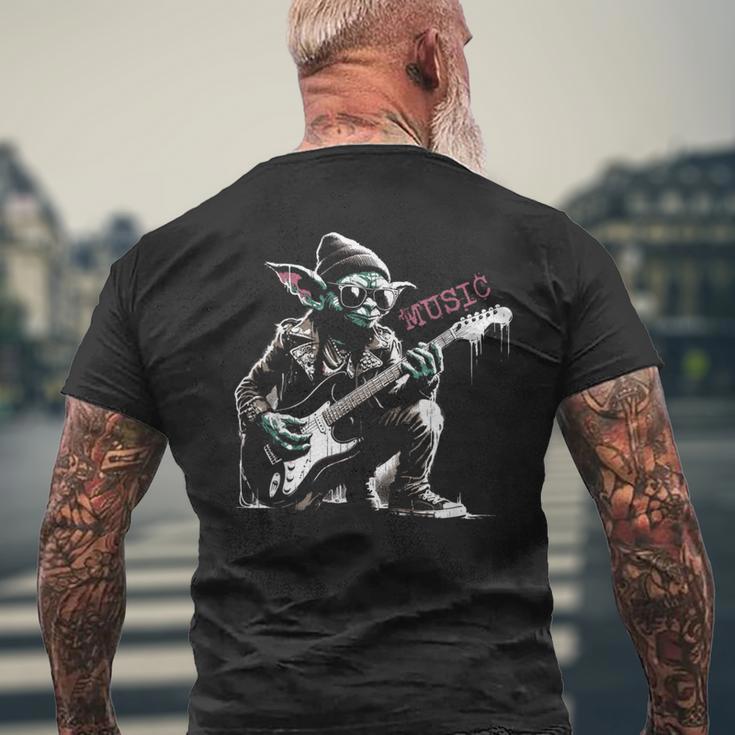 Goblin Guitarist – Guitare Gobelinintage Amateur De Musique T-shirt imprimé au dos Cadeaux pour les vieillards