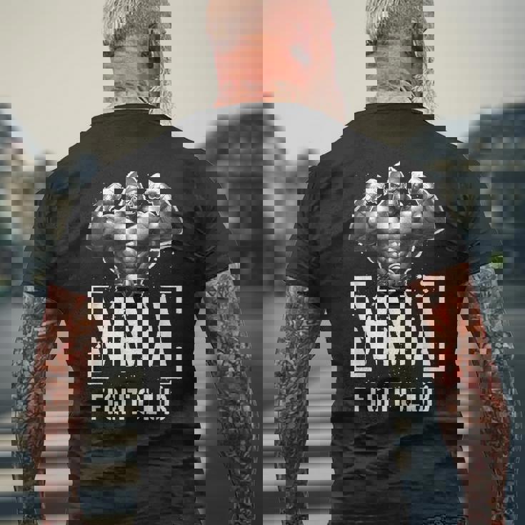 Gorilla Fighter メンズTシャツ バックプリント 高齢者への贈り物