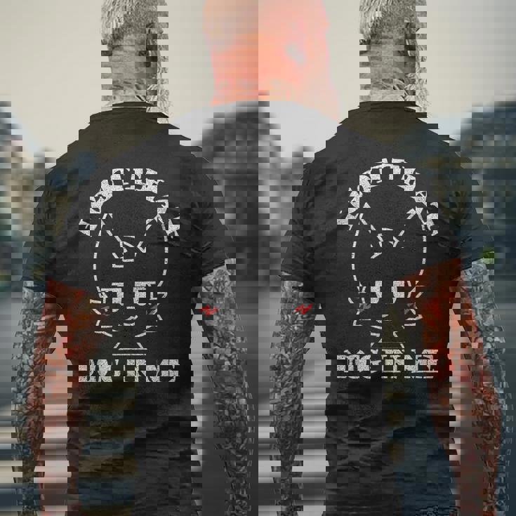 I Got That Dog In Me Boykisser ホワイト メンズTシャツ バックプリント 高齢者への贈り物