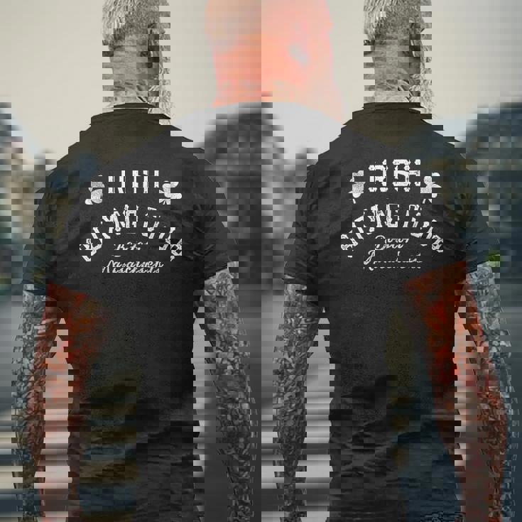 Great Irish ボクシングシャツ メンズ クラブ ボストン ファイティングtシャツ パブ メンズTシャツ バックプリント 高齢者への贈り物