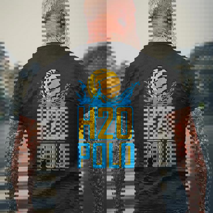 H2o Waterpolo ウォータースポーツ メンズTシャツ バックプリント 高齢者への贈り物