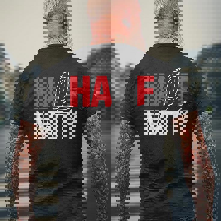 Half Natty ハーフナチュラルステロイドボディービルダー メンズTシャツ バックプリント 高齢者への贈り物