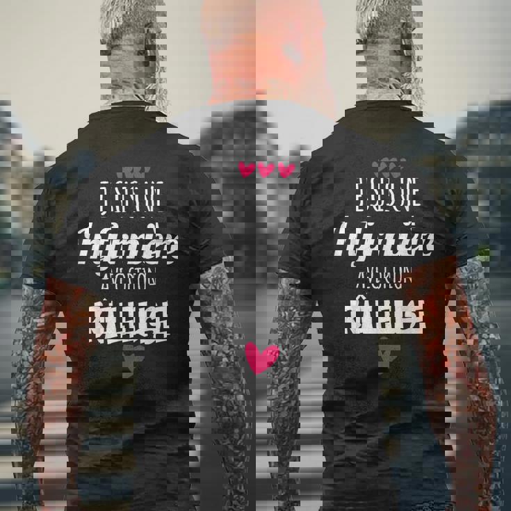 Idée Cadeau Infirmière Râleuse Humour T-shirt imprimé au dos Cadeaux pour les vieillards