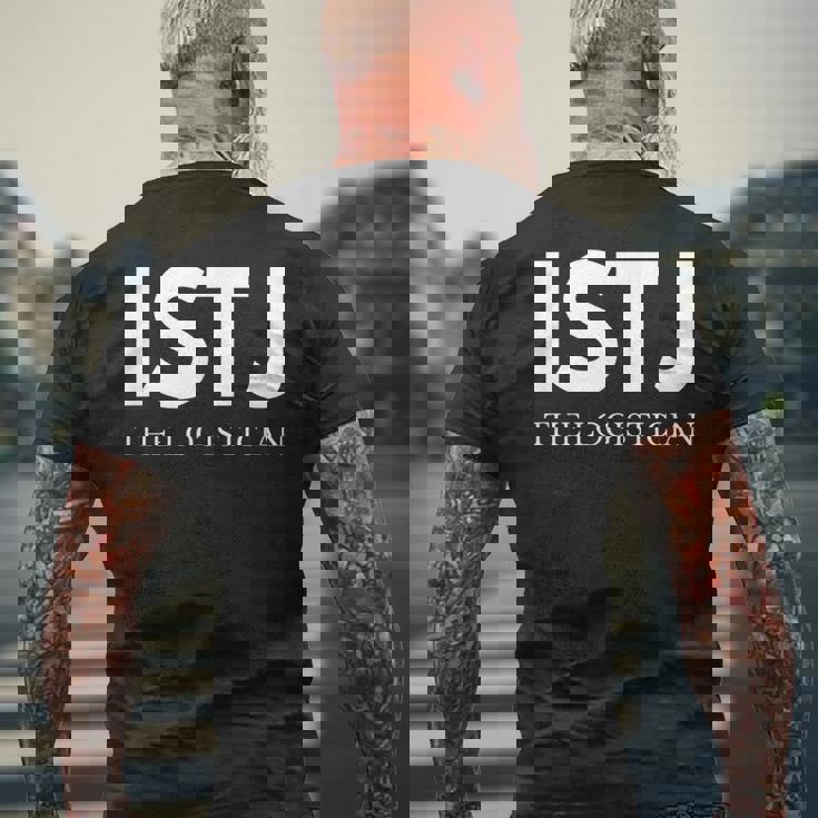 Istj ロジスティシャン Istj メンズTシャツ バックプリント 高齢者への贈り物