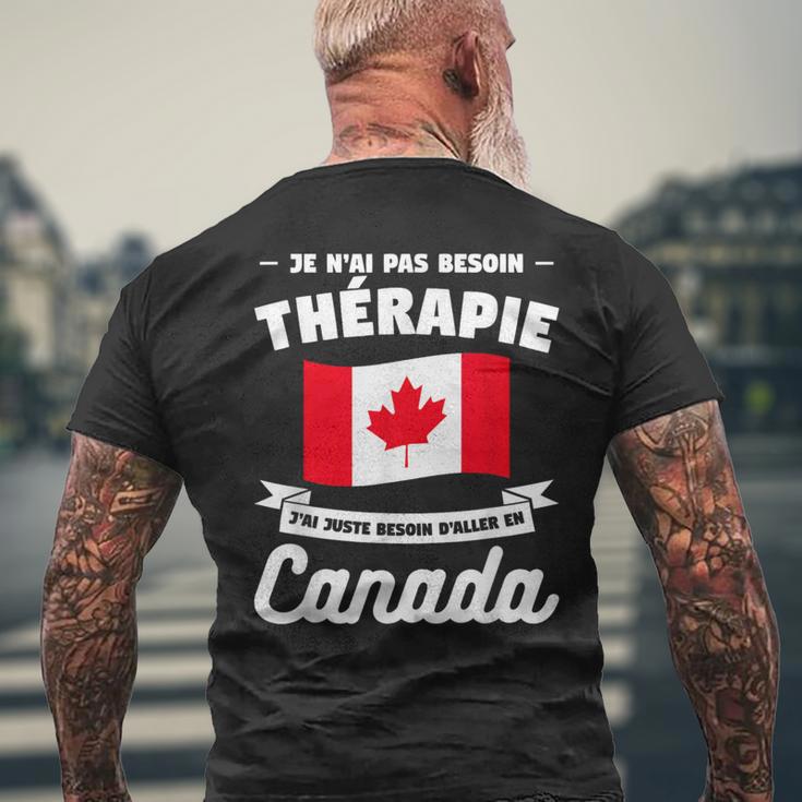 J'ai Juste Besoin D'aller En Canadaacances T-shirt imprimé au dos Cadeaux pour les vieillards