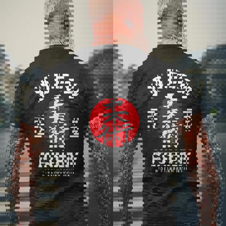 Jujutsu 柔術 メンズTシャツ バックプリント 高齢者への贈り物