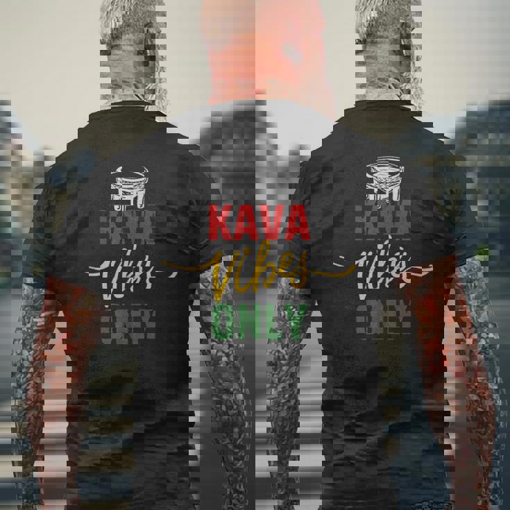 Kavaibes Only Pacific Island Culture メンズTシャツ バックプリント 高齢者への贈り物