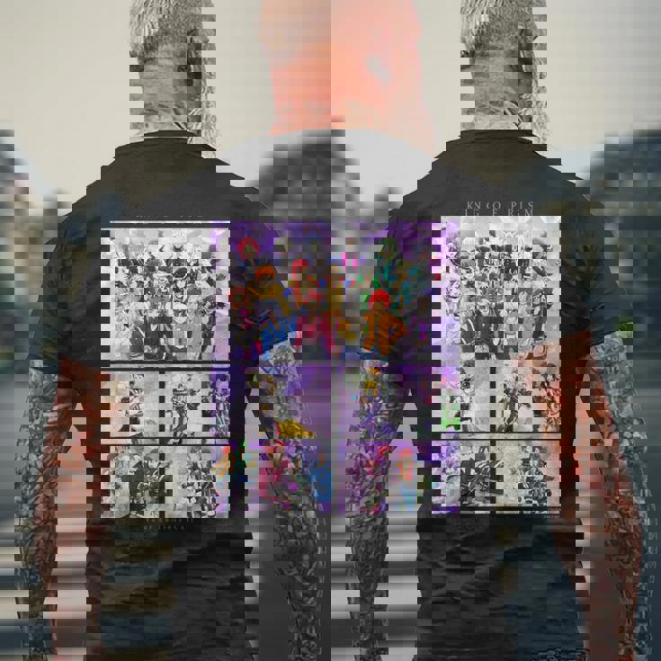 King Of Prism-Your Endless Call- 場面写ハグ メンズTシャツ バックプリント 高齢者への贈り物