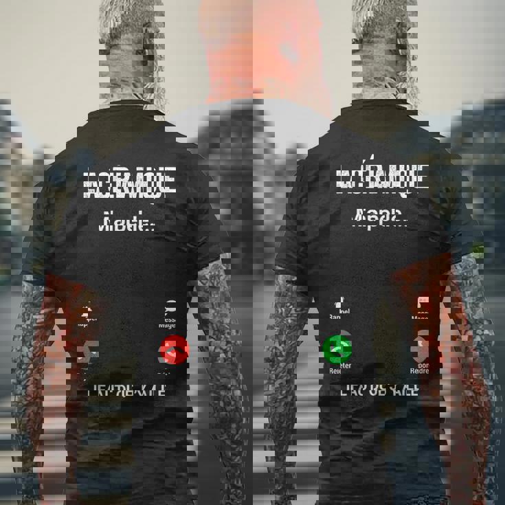 La Céramique M'appelle Cadeau Humour Céramiste T-shirt imprimé au dos Cadeaux pour les vieillards