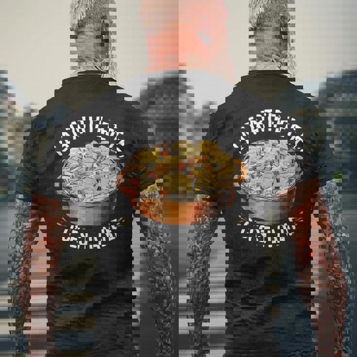 La Tartiflette C'est Laie T-shirt imprimé au dos Cadeaux pour les vieillards