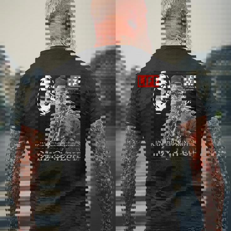 Life Picture Collection ディジー ガレスピー ／ トランペット（1） メンズTシャツ バックプリント 高齢者への贈り物