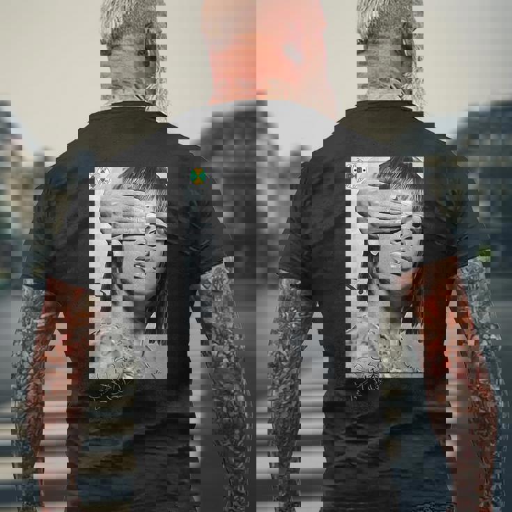 Lisa Left Eye Lopes Legacy メンズTシャツ バックプリント 高齢者への贈り物