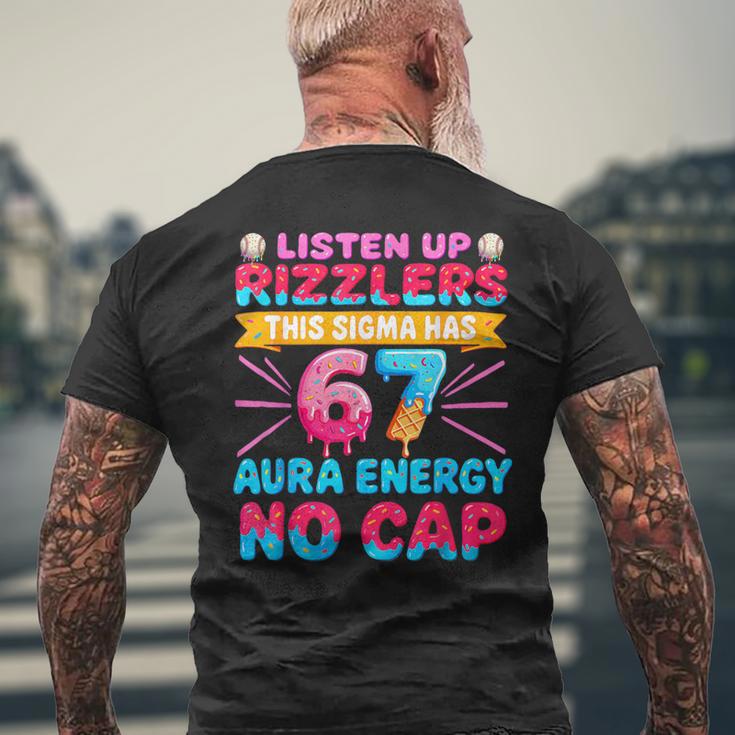 Listen Up Rizzlers This Sigma Has 67 Aura Energy Six Seven Men's T ...