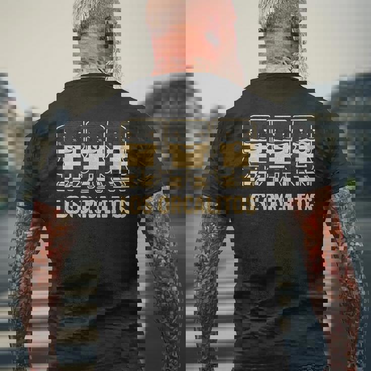 Los Orcalitos 面白いイタリアンブレインロットオルカレロオルカラミーム メンズTシャツ バックプリント 高齢者への贈り物