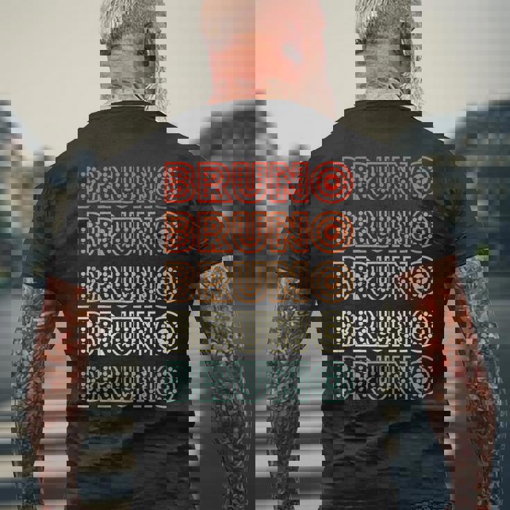 Love Heart Bruno Retrotyle Bruno Lover Heart メンズTシャツ バックプリント 高齢者への贈り物