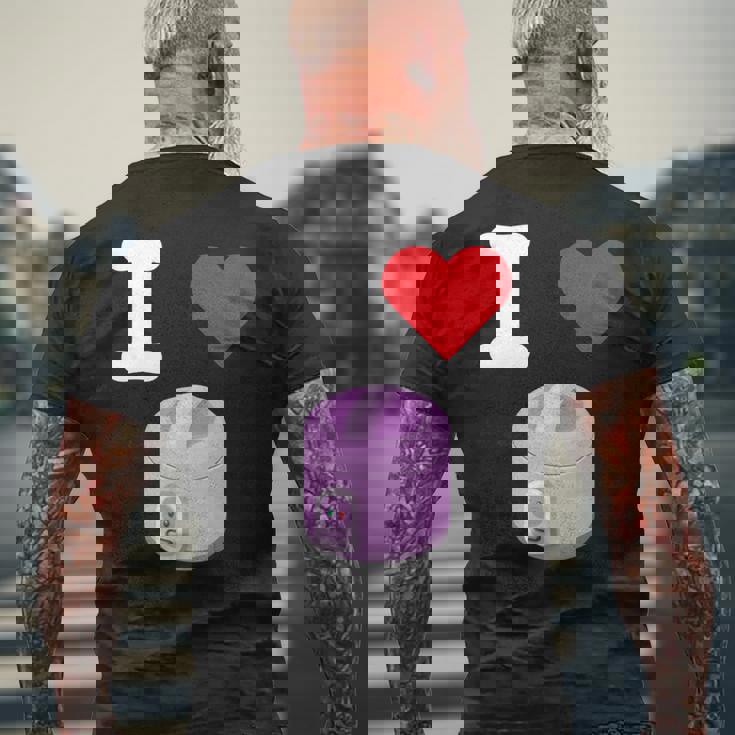 I Love 炊飯器 キッチン家電 パーフェクトメイド 食事 長袖tシャツ メンズTシャツ バックプリント 高齢者への贈り物