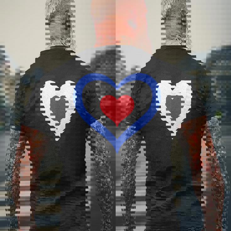 Mod Roundel Heart Raf スクーター ライフモッズ メンズTシャツ バックプリント 高齢者への贈り物