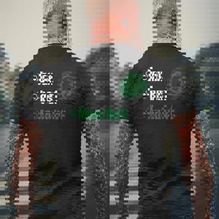 Mtg マナドークmana Dork メンズTシャツ バックプリント 高齢者への贈り物