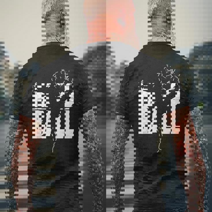 My Only Goal Is Totop Yours ハンドボール ゴールキーパー メンズTシャツ バックプリント 高齢者への贈り物